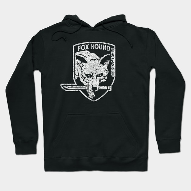 Foxhound (Variant) Hoodie by huckblade